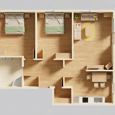 Haus Triade Triade 1 Appartement *